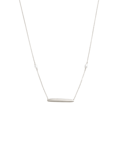 MARIS ENGRAVABLE NECKLACE (STERLING SILVER) IMAGE 1