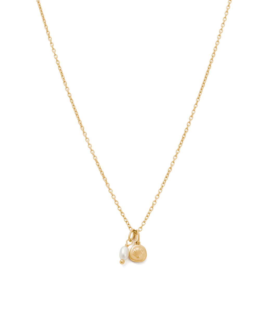 MEMOIR PEARL NECKLACE (18K GOLD VERMEIL) IMAGE 1