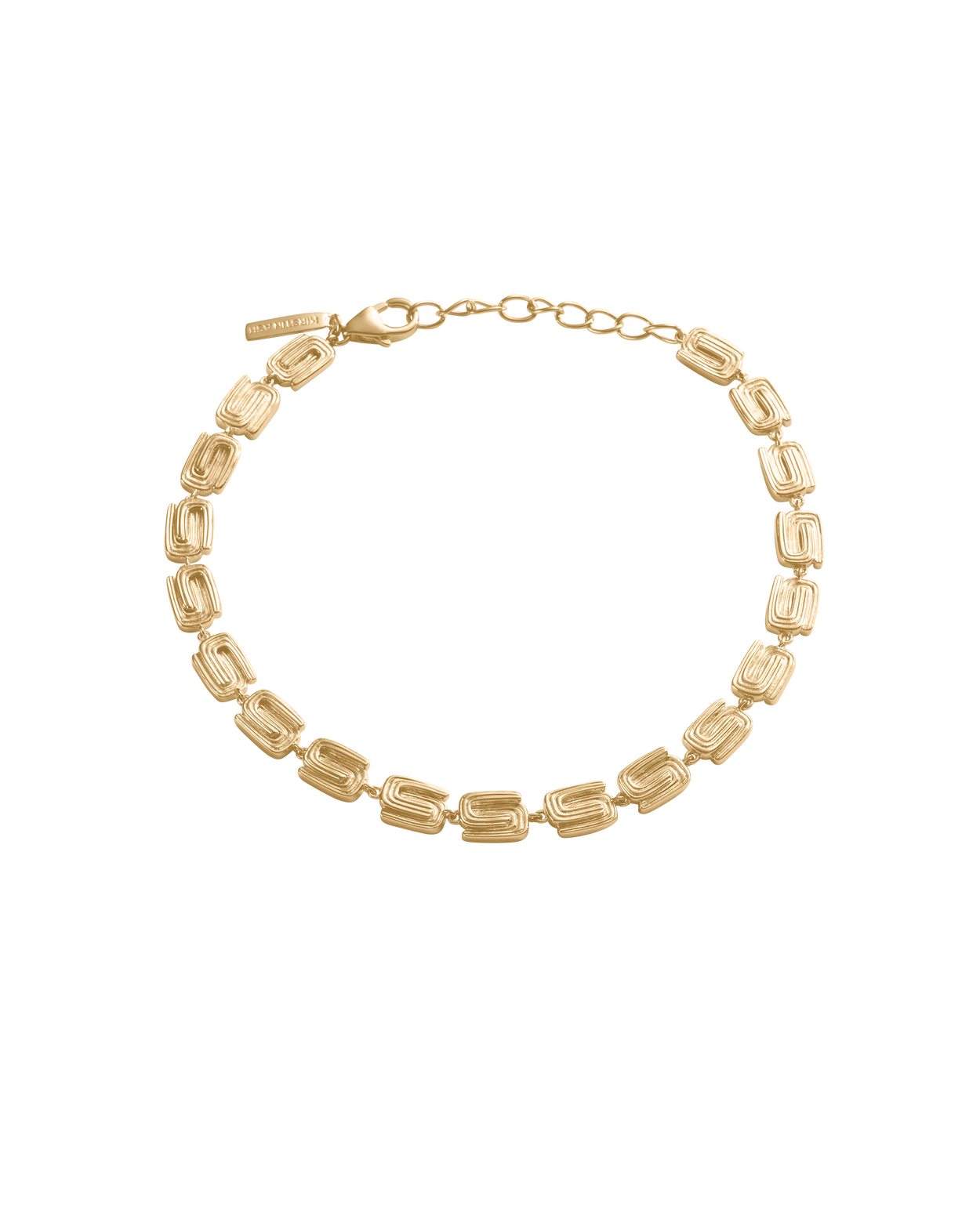 MONDO BRACELET (18K GOLD PLATED) IMAGE 1