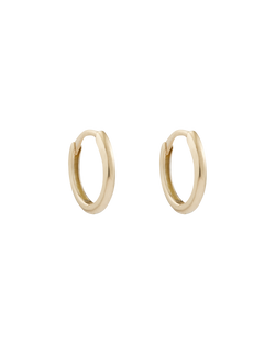 NOMADA FINE HOOPS (9K GOLD) IMAGE 1