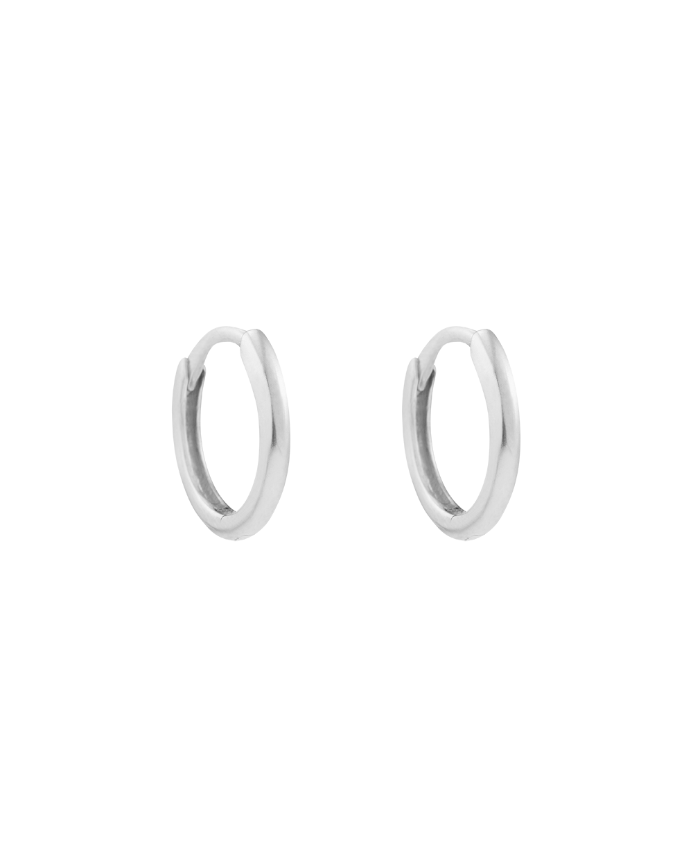 NOMADA FINE HOOPS (STERLING SILVER) IMAGE 1