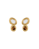 PASSAGE DROP STUDS (18K GOLD PLATED)