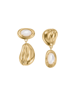 PASSAGE EARRINGS (18K GOLD PLATED)