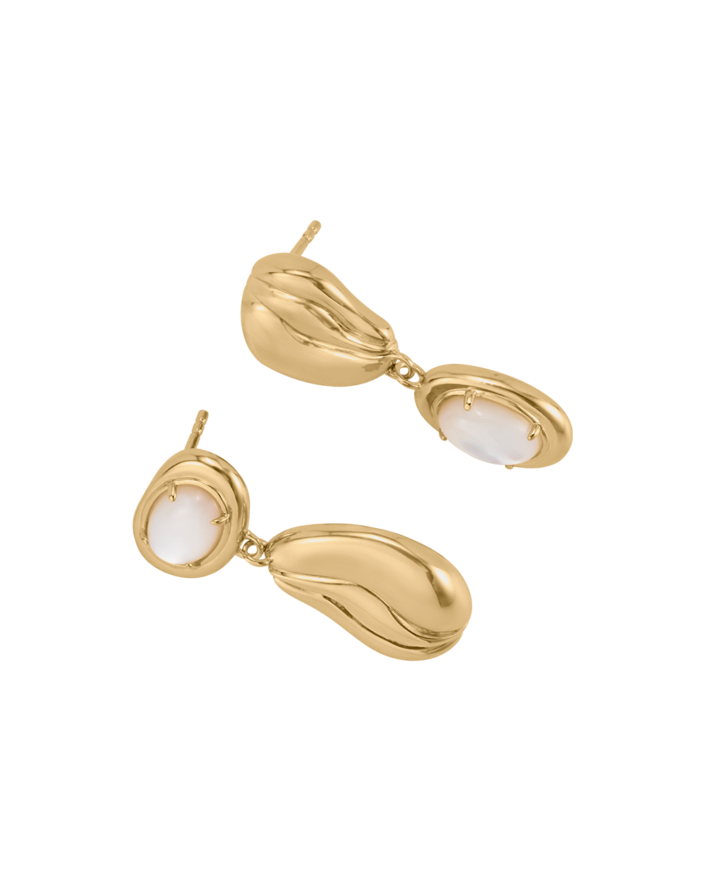 PASSAGE EARRINGS (18K GOLD PLATED)