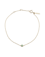 PETITE BIRTHSTONE BRACELET (9K GOLD) MAY