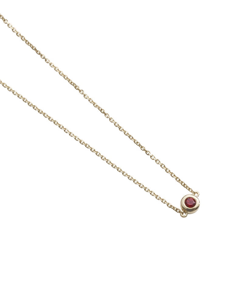 PETITE BIRTHSTONE BRACELET (9K GOLD)