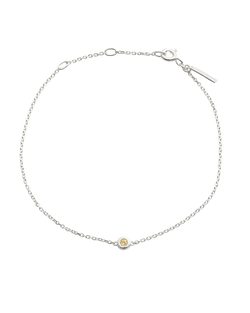 PETITE BIRTHSTONE BRACELET (STERLING SILVER) NOVEMBER
