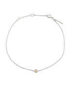 PETITE BIRTHSTONE BRACELET (STERLING SILVER) NOVEMBER