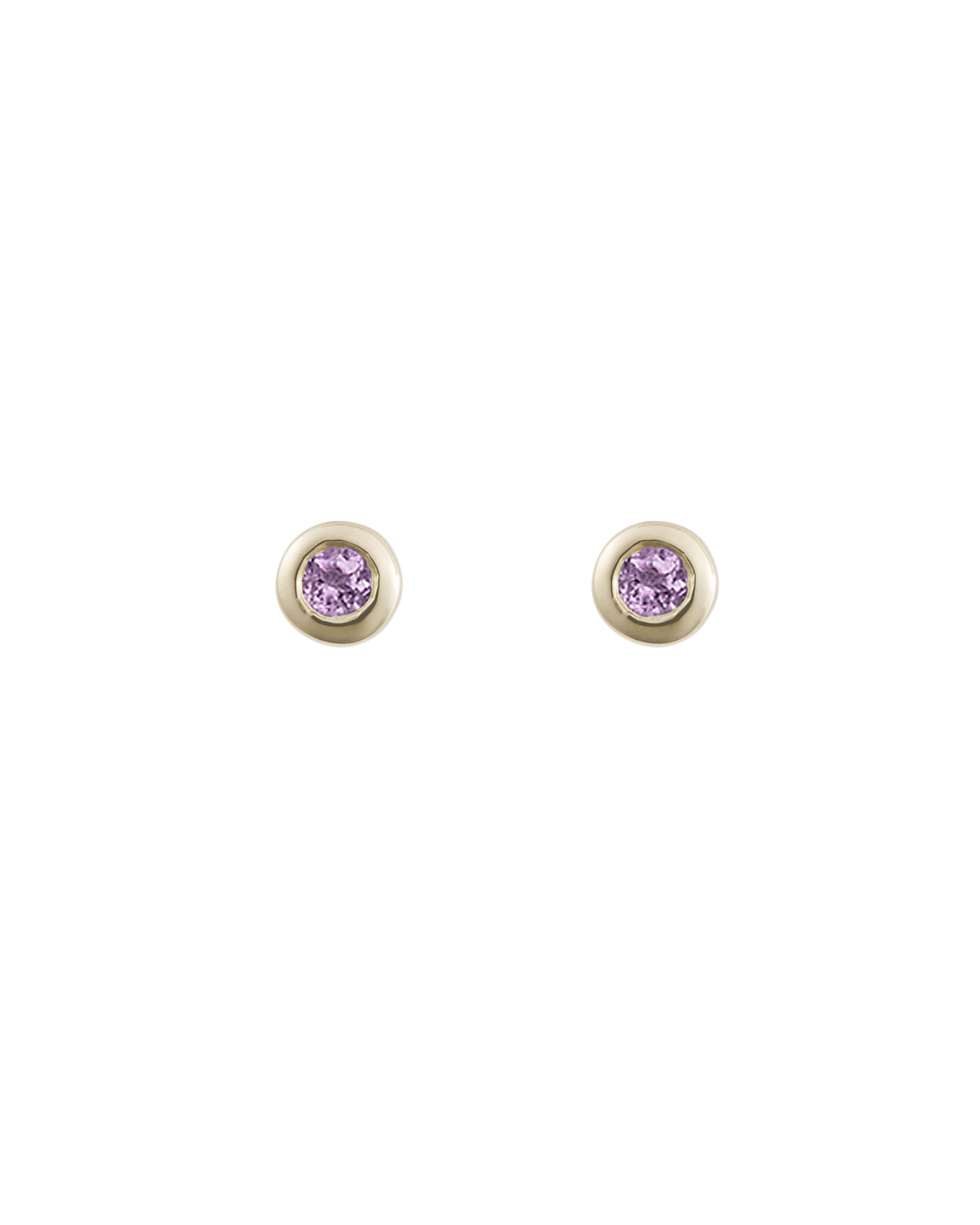 PETITE BIRTHSTONE STUDS (9K GOLD) DECEMBER