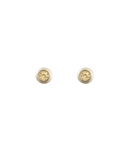 PETITE BIRTHSTONE STUDS (9K GOLD) NOVEMBER