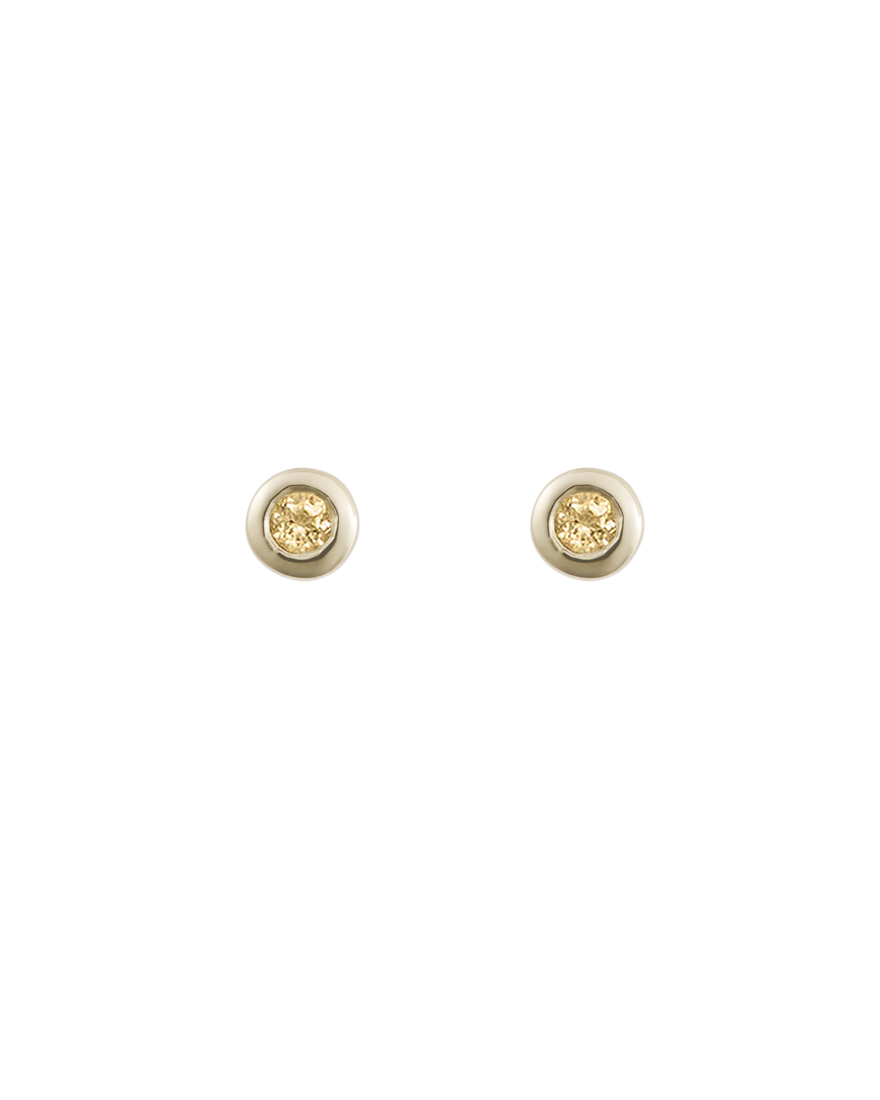 PETITE BIRTHSTONE STUDS (9K GOLD) NOVEMBER