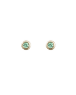 PETITE BIRTHSTONE STUDS (9K GOLD) MAY