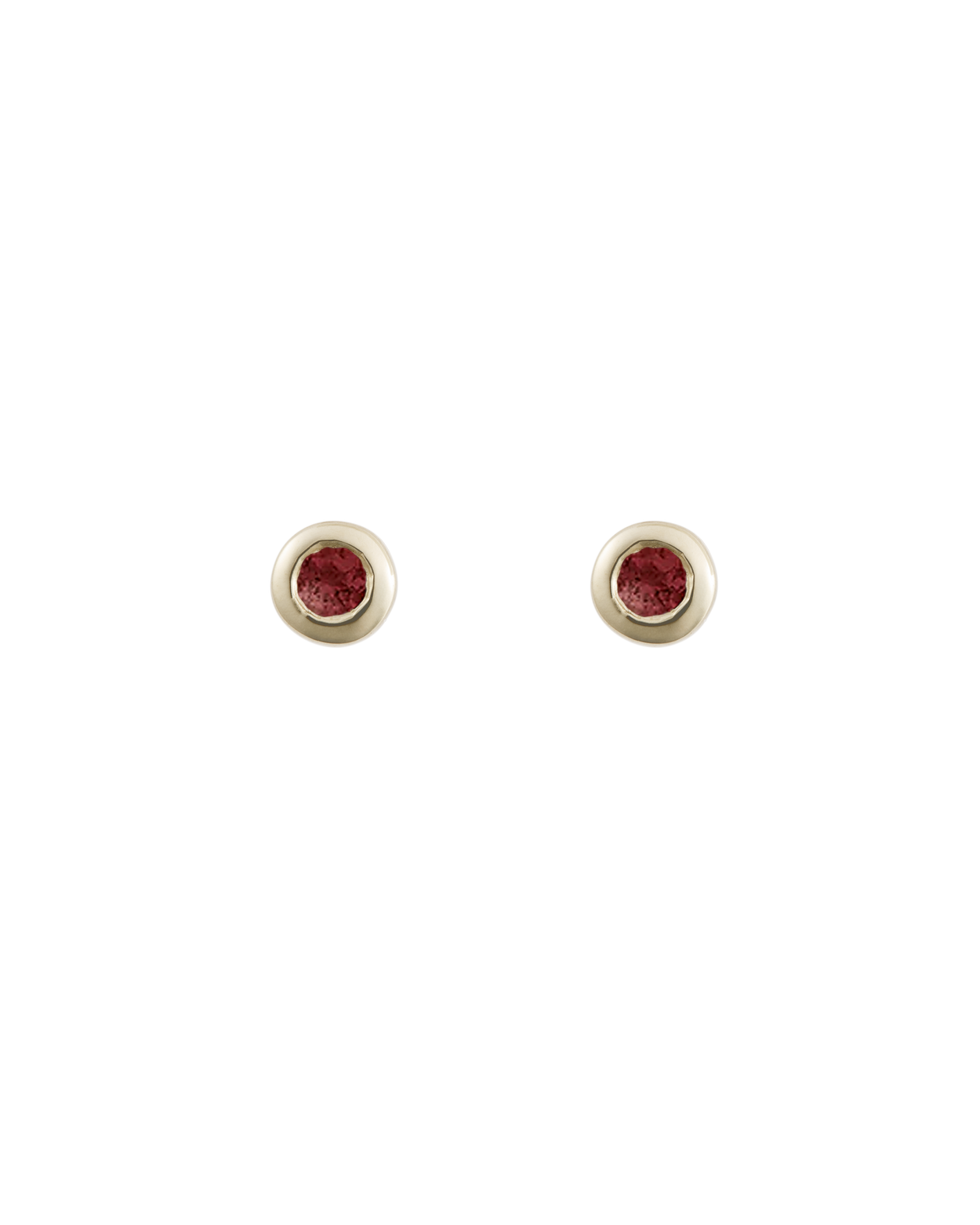 PETITE BIRTHSTONE STUDS (9K GOLD) JANAURY