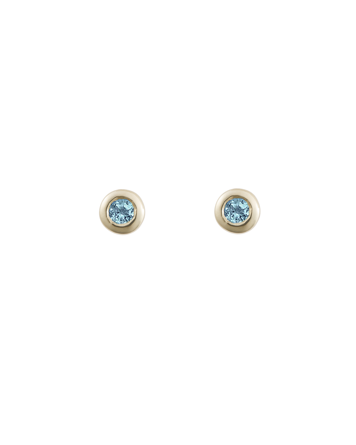 PETITE BIRTHSTONE STUDS (9K GOLD) SEPTEMBER