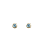 PETITE BIRTHSTONE STUDS (9K GOLD) SEPTEMBER