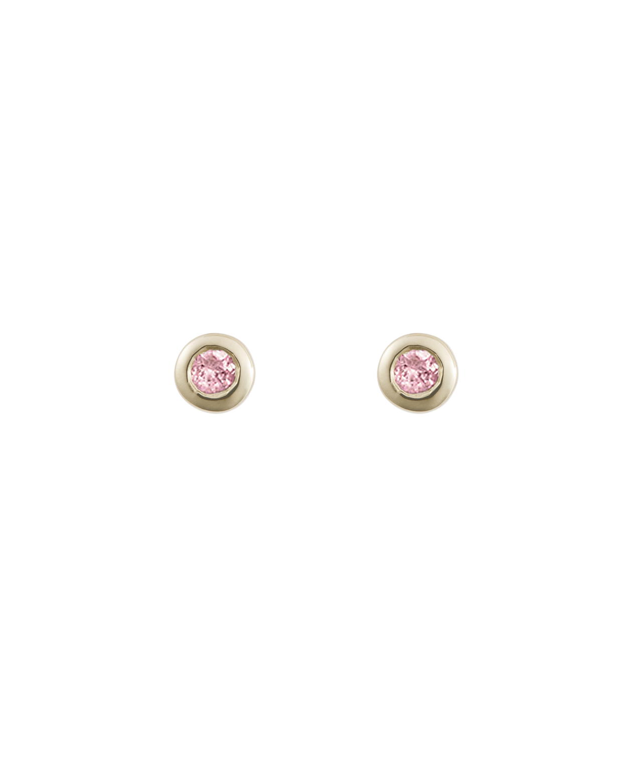 PETITE BIRTHSTONE STUDS (9K GOLD) OCTOBER