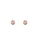 PETITE BIRTHSTONE STUDS (9K GOLD) OCTOBER