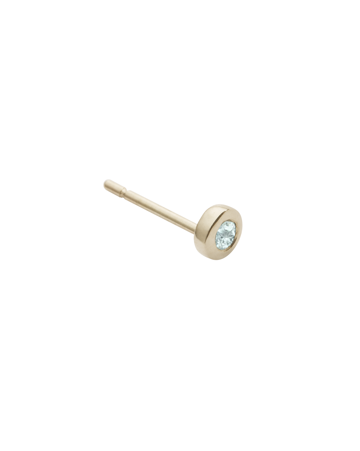 PETITE BIRTHSTONE STUDS (9K GOLD) IMAGE 20