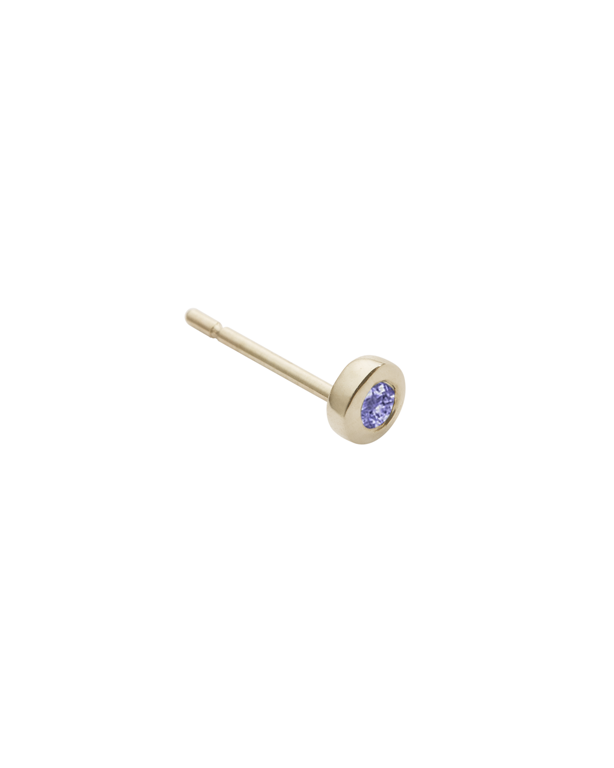 PETITE BIRTHSTONE STUDS (9K GOLD) IMAGE 28