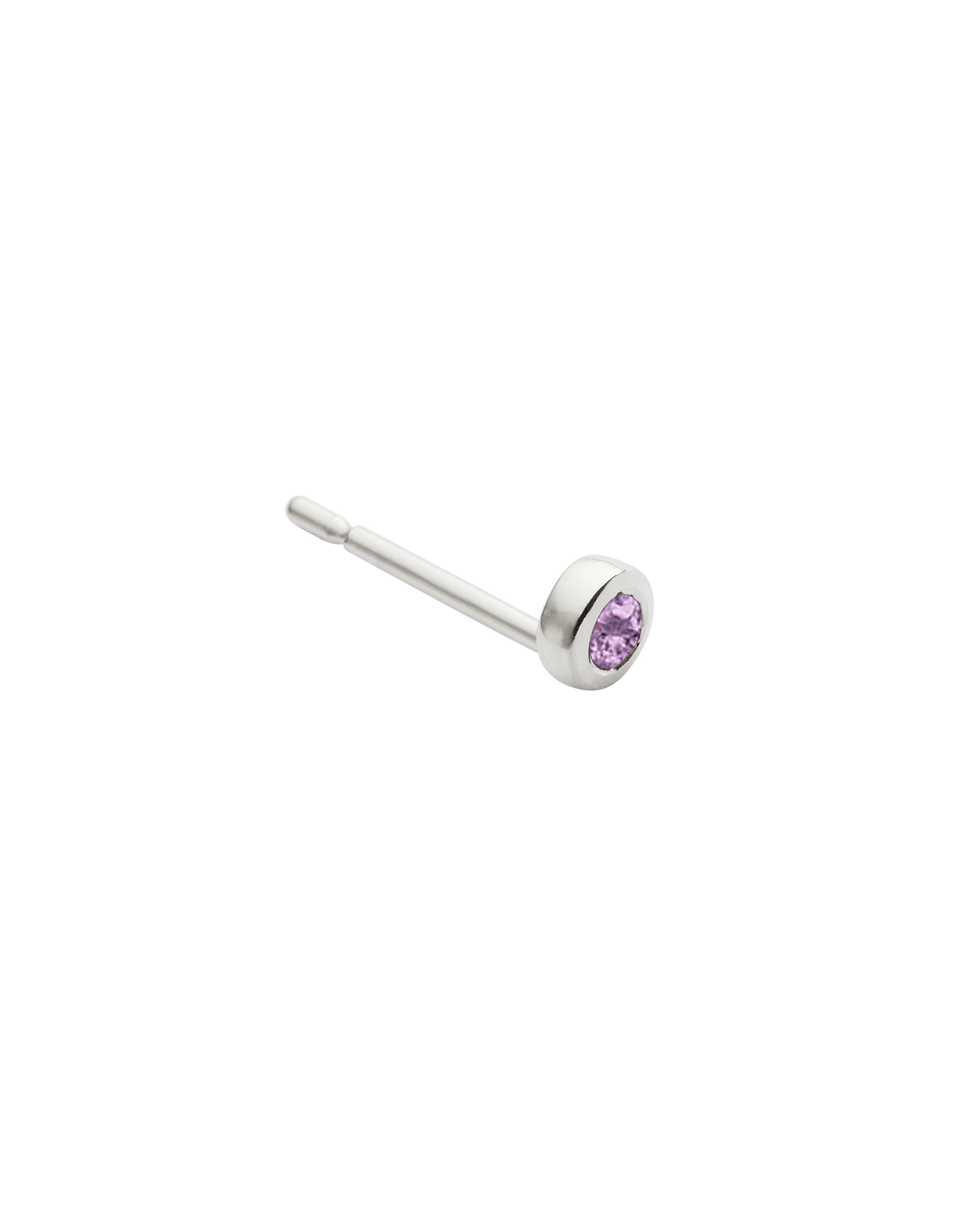 PETITE BIRTHSTONE STUDS (STERLING SILVER) IMAGE 19
