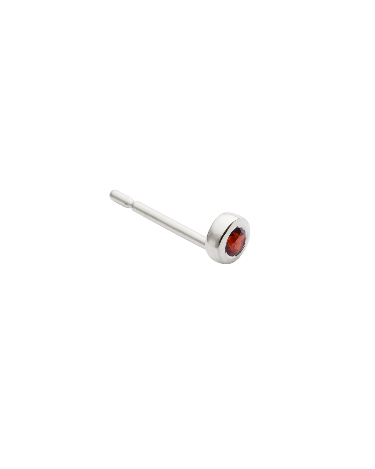 PETITE BIRTHSTONE STUDS (STERLING SILVER) IMAGE 18