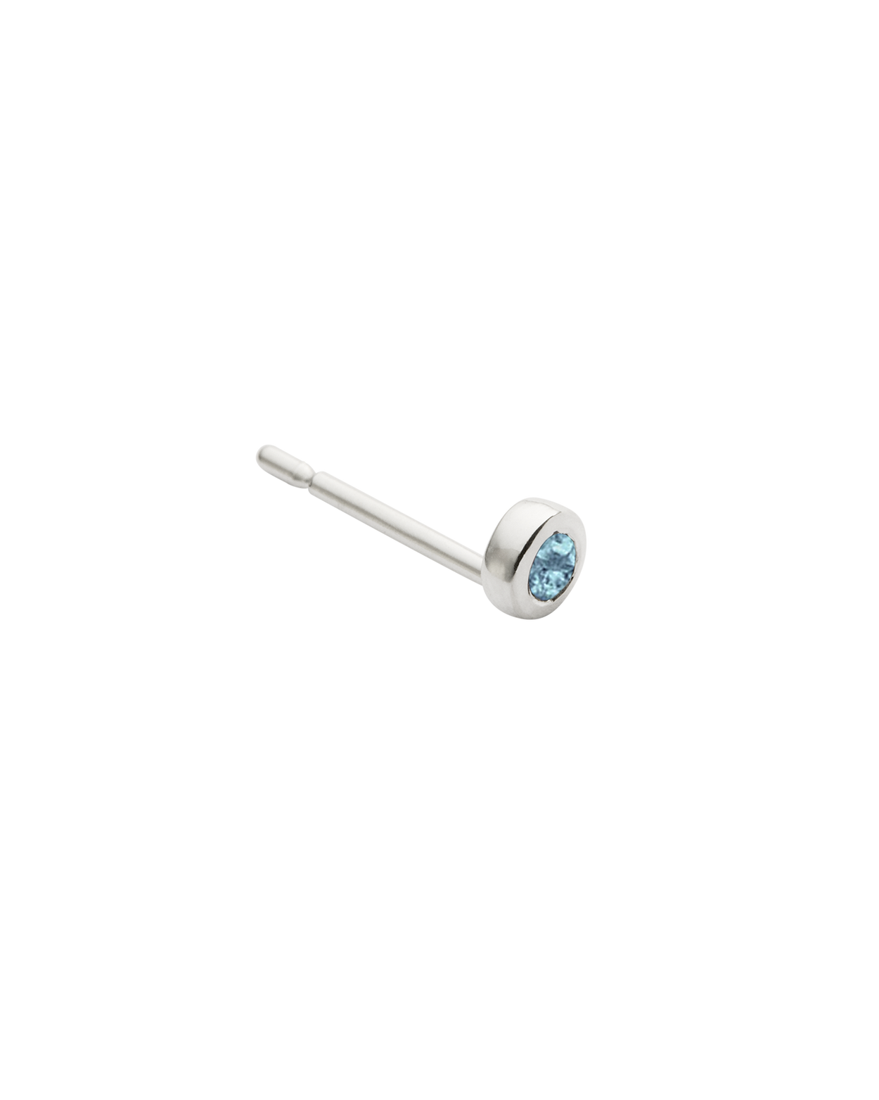 PETITE BIRTHSTONE STUDS (STERLING SILVER) IMAGE 26