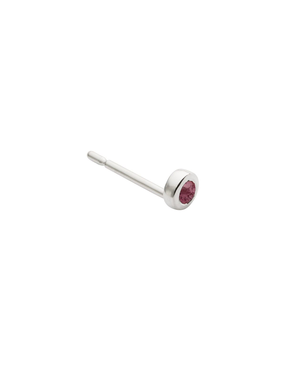 PETITE BIRTHSTONE STUDS (STERLING SILVER) IMAGE 24
