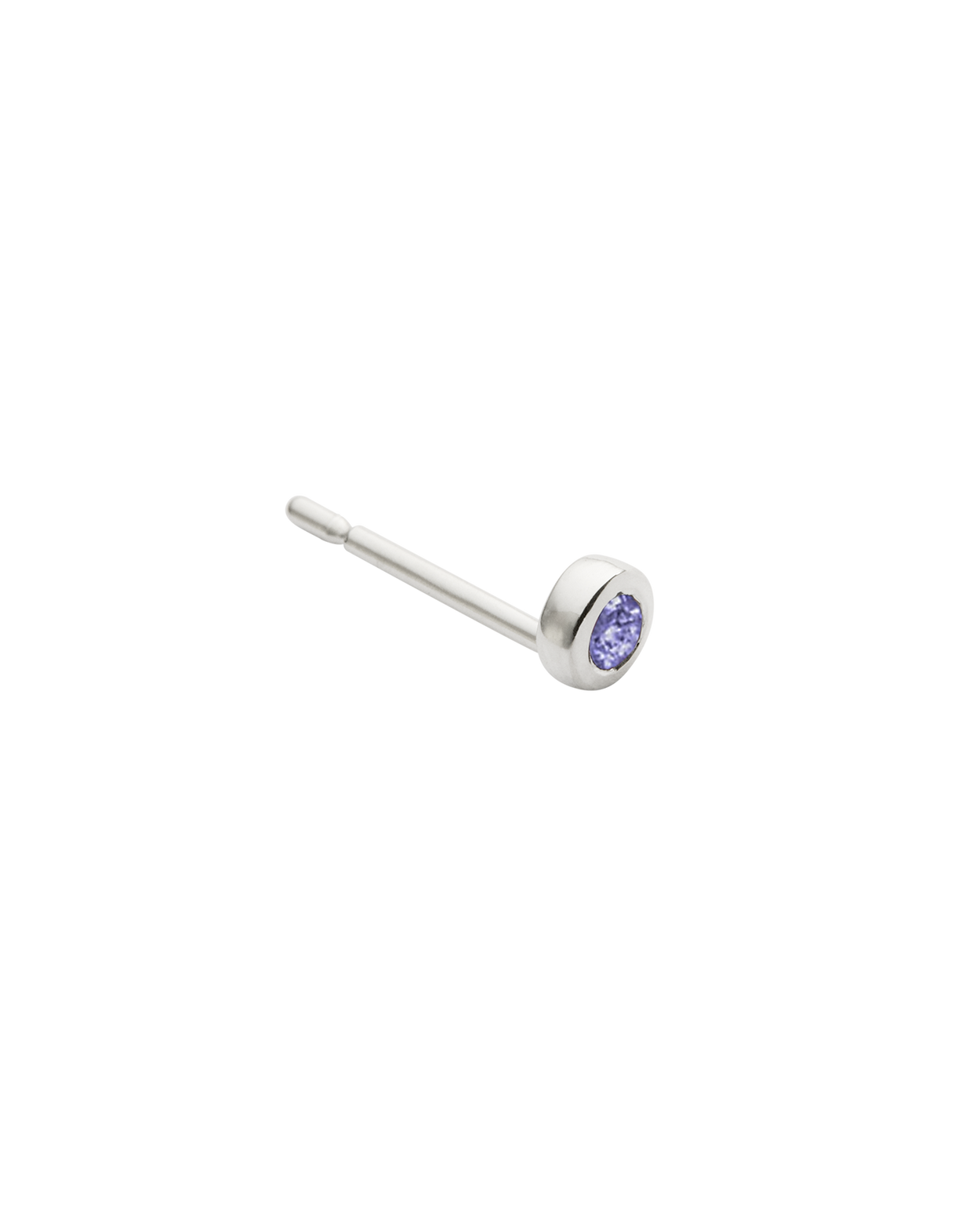 PETITE BIRTHSTONE STUDS (STERLING SILVER) IMAGE 29