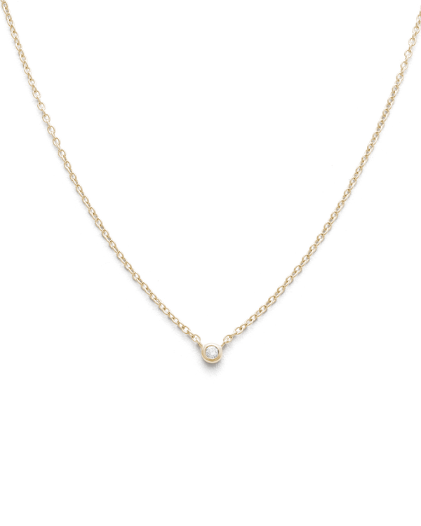 PETITE DIAMOND NECKLACE (9K GOLD) IMAGE 1