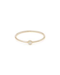 PETITE DIAMOND RING (9K GOLD) IMAGE 1