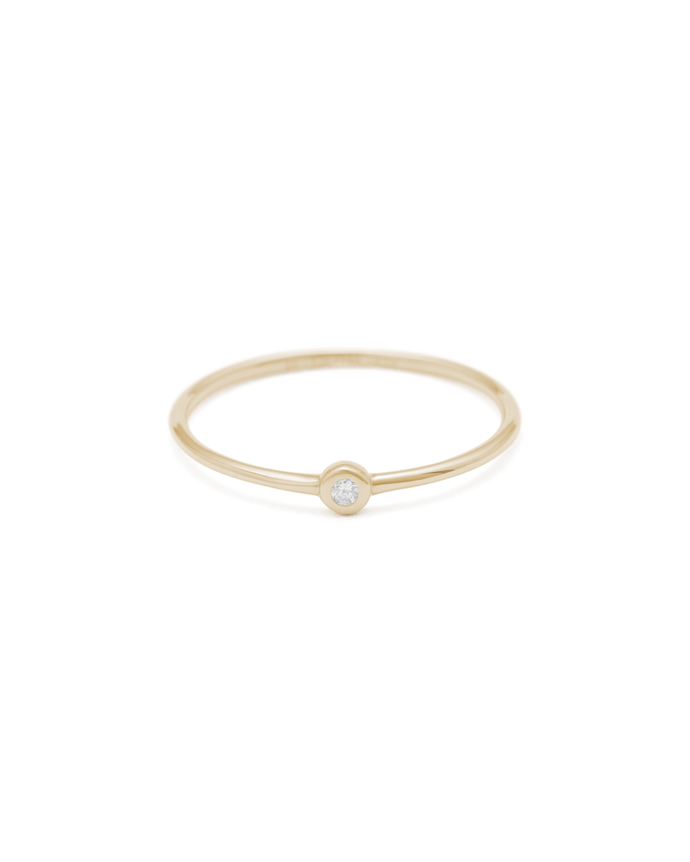 PETITE DIAMOND RING (9K GOLD) IMAGE 1