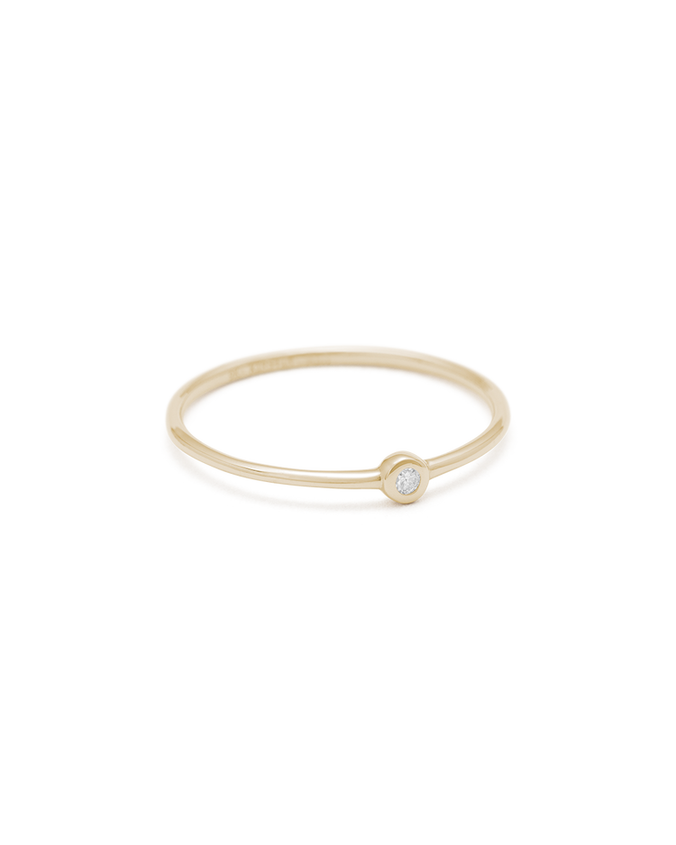 PETITE DIAMOND RING (9K GOLD)