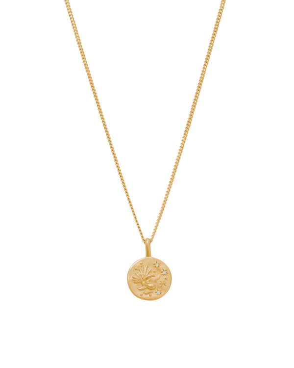 PETITE ZODIAC NECKLACE (18K GOLD VERMEIL) IMAGE 9