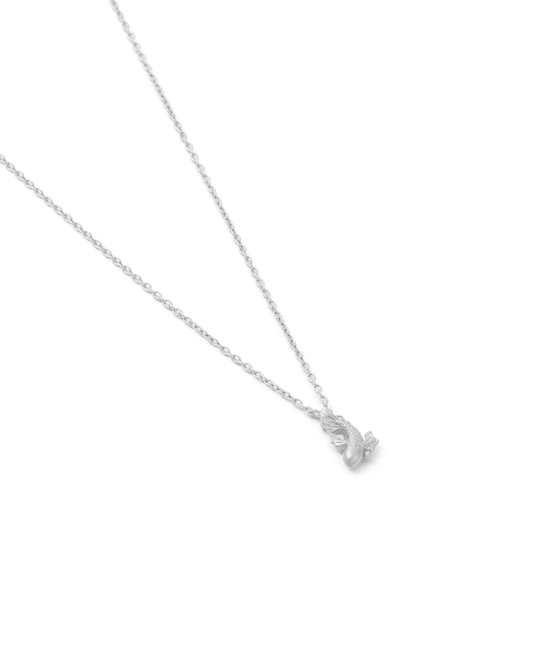 PISCES STAR SIGN NECKLACE (STERLING SILVER)