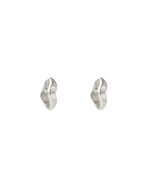 PLACE HOOPS (STERLING SILVER) IMAGE 1