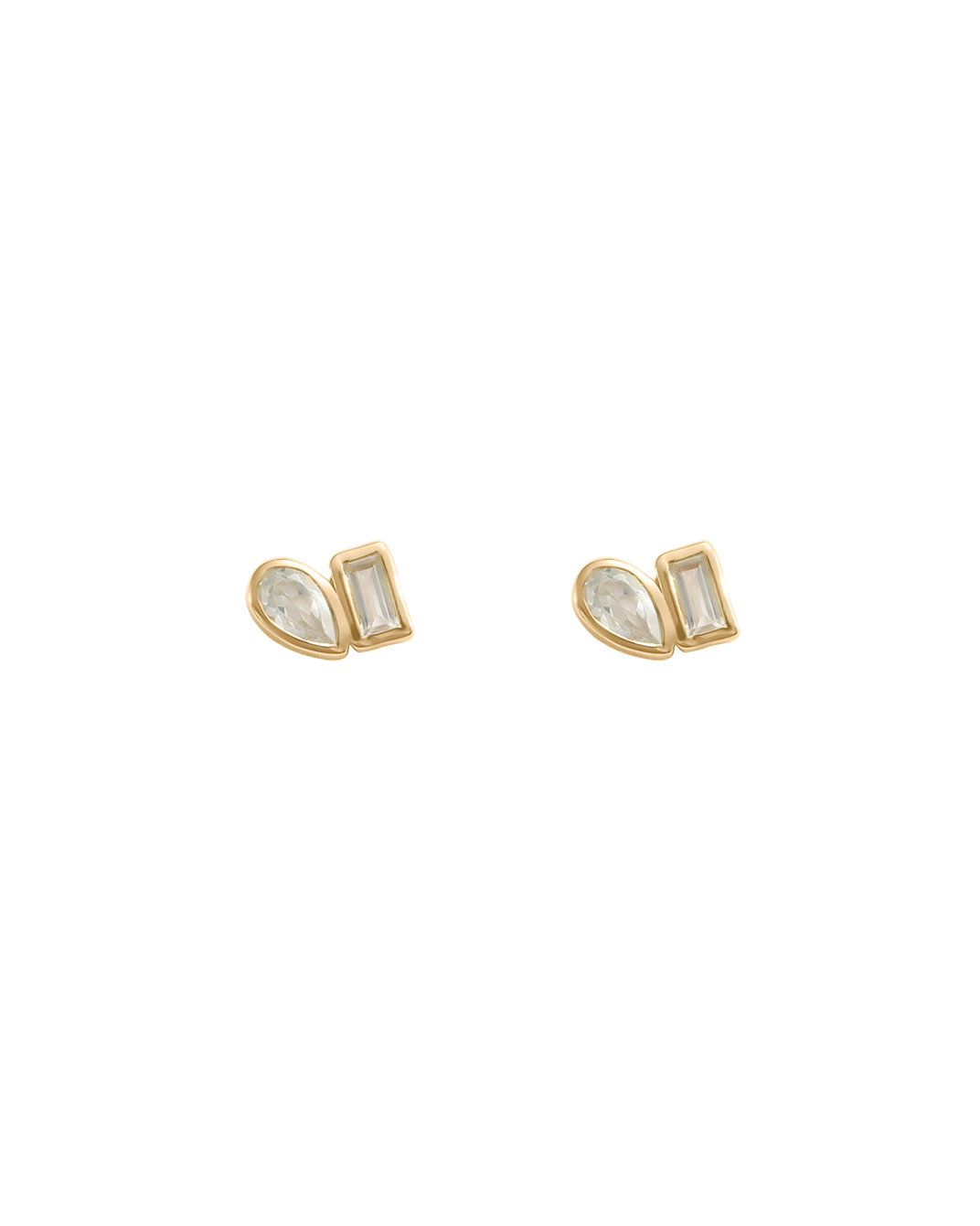 PLACE STUDS (18K GOLD PLATED) IMAGE 1