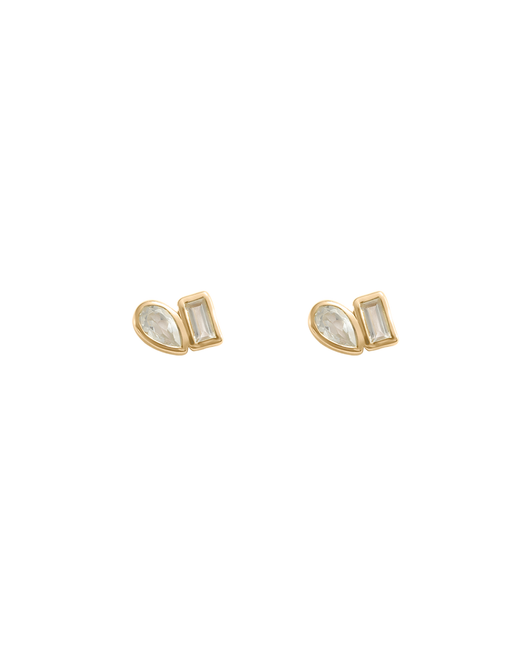 PLACE STUDS (18K GOLD PLATED) IMAGE 1