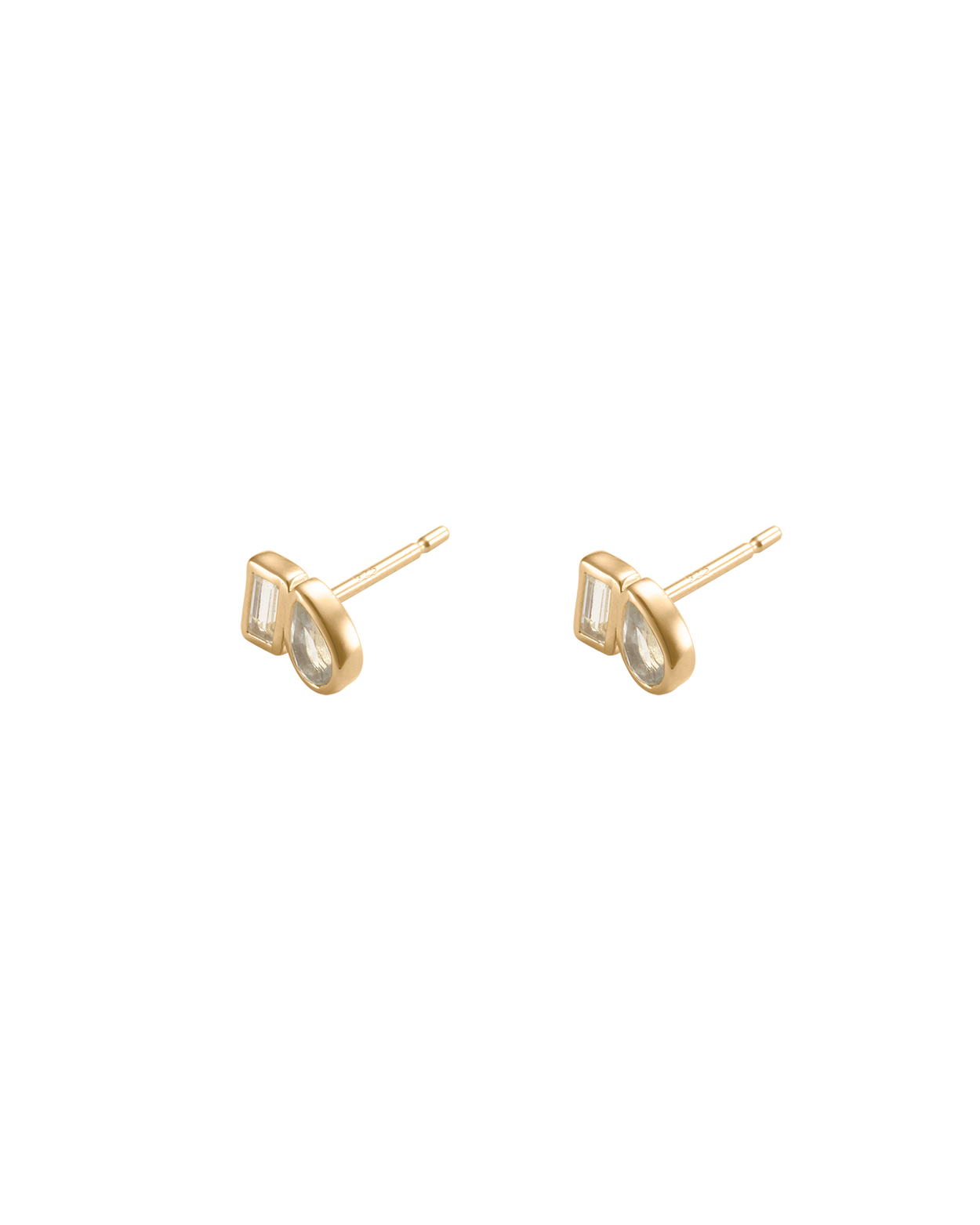 PLACE STUDS (18K GOLD PLATED) IMAGE 4
