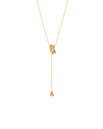 PORTAL LARIAT NECKLACE (18K GOLD PLATED)
