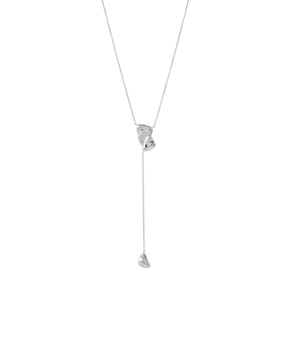 PORTAL LARIAT NECKLACE (STERLING SILVER)