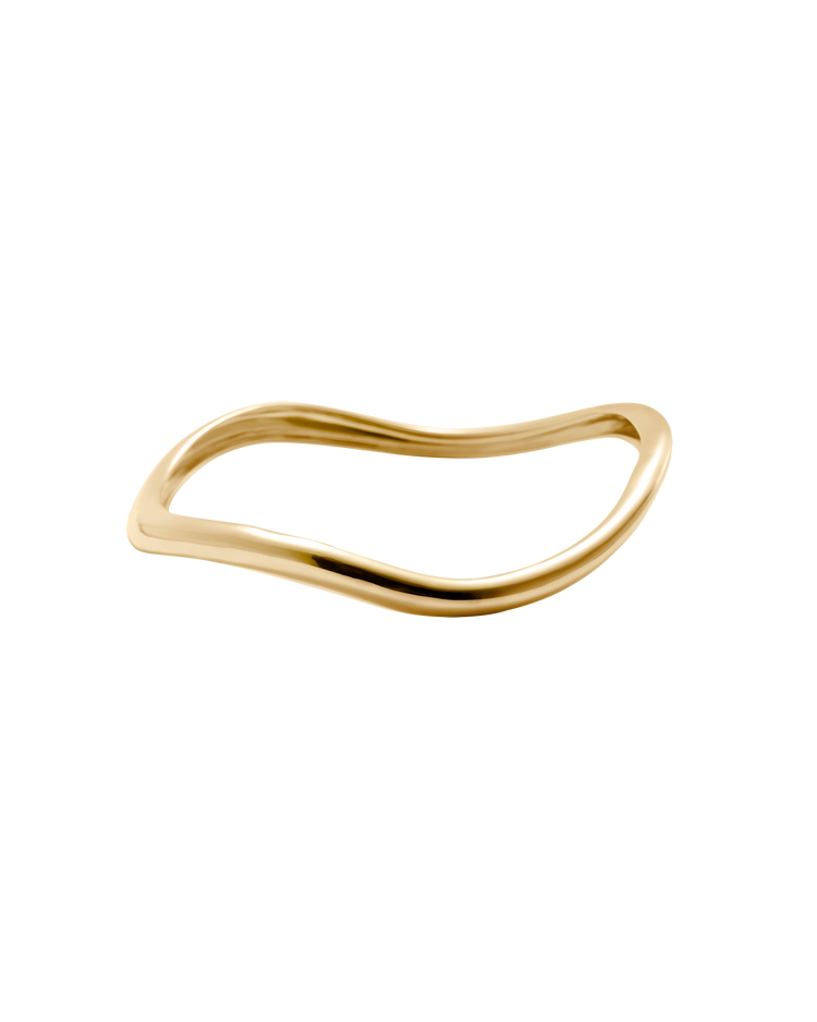 PRESENCE BANGLE (18K GOLD PLATED)