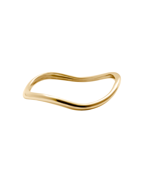 PRESENCE BANGLE (18K GOLD PLATED) IMAGE 1