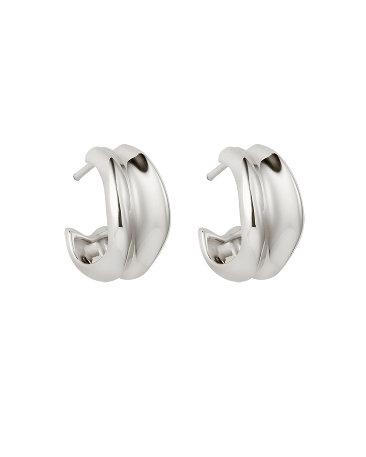 PRESENCE HOOPS (STERLING SILVER)