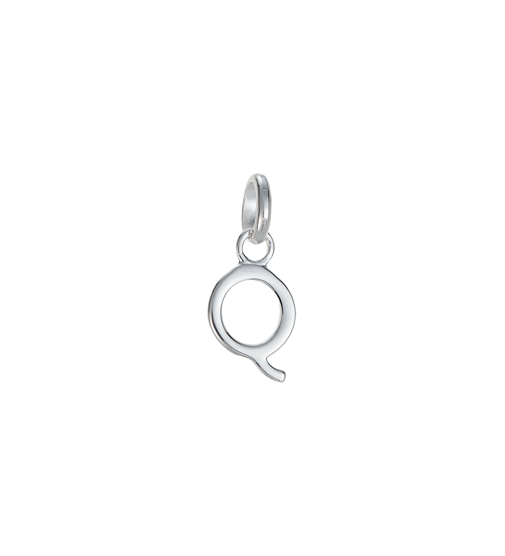 OUTLINE INITIAL A-Z (STERLING SILVER) IMAGE 22