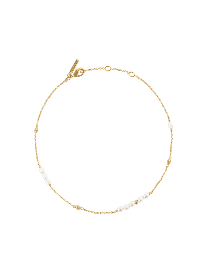 RESONANCE PEARL BRACELET (18K GOLD PLATED)