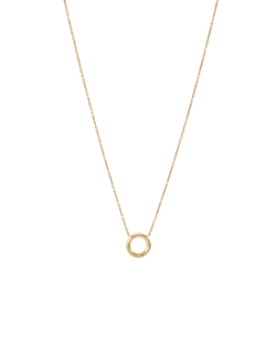RESONATE CLASP NECKLACE (9K GOLD)