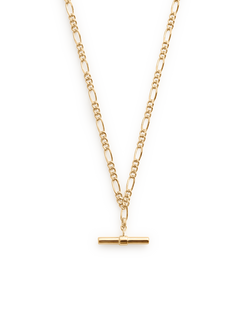 RHYTHM T-BAR NECKLACE (18K GOLD PLATED) IMAGE 1