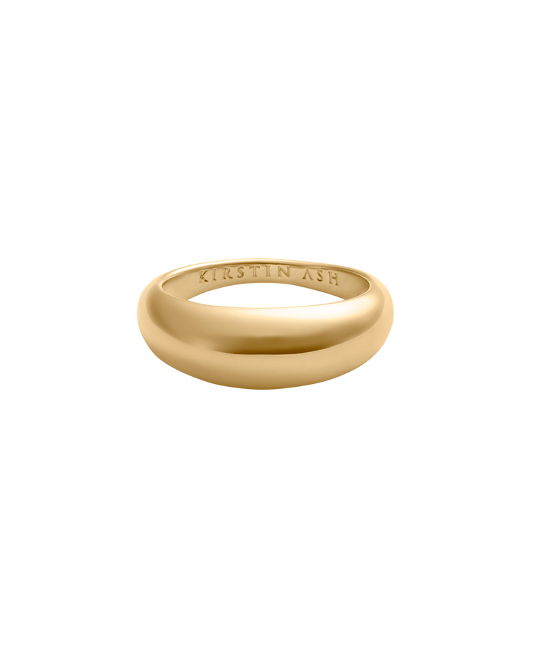 RITUAL DOME RING (18K GOLD PLATED)