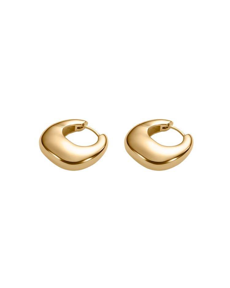 RITUAL HOOPS (18K GOLD PLATED)
