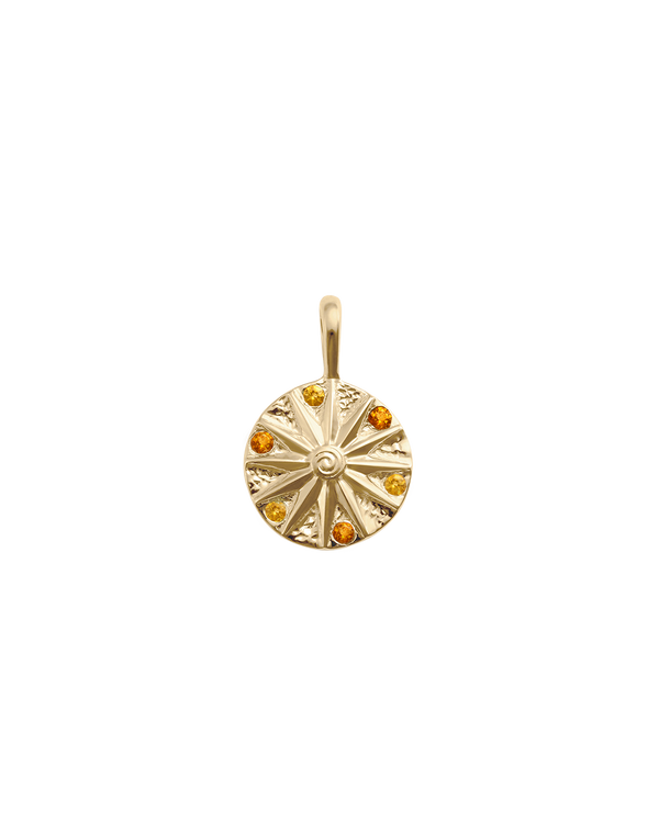 SACRED SUN CHARM (9K GOLD)